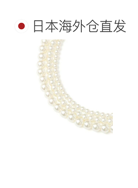 日本直邮SHIPS WEB 珍珠主题 三层 短款 项链