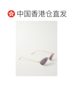 香港直邮DIOR 迪奥 女士 R1U 蝴蝶结镀金圆框太阳眼镜 CD40280UB