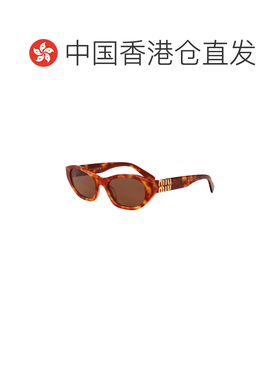 1h可退 香港直邮MIU MIU 女士太阳镜 0MUA03S10L10I SS2026 橙色