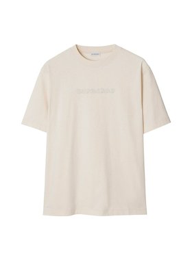 BURBERRY 男士T恤 80978741 SS2025 白色 BURBERRY men's T-shirt