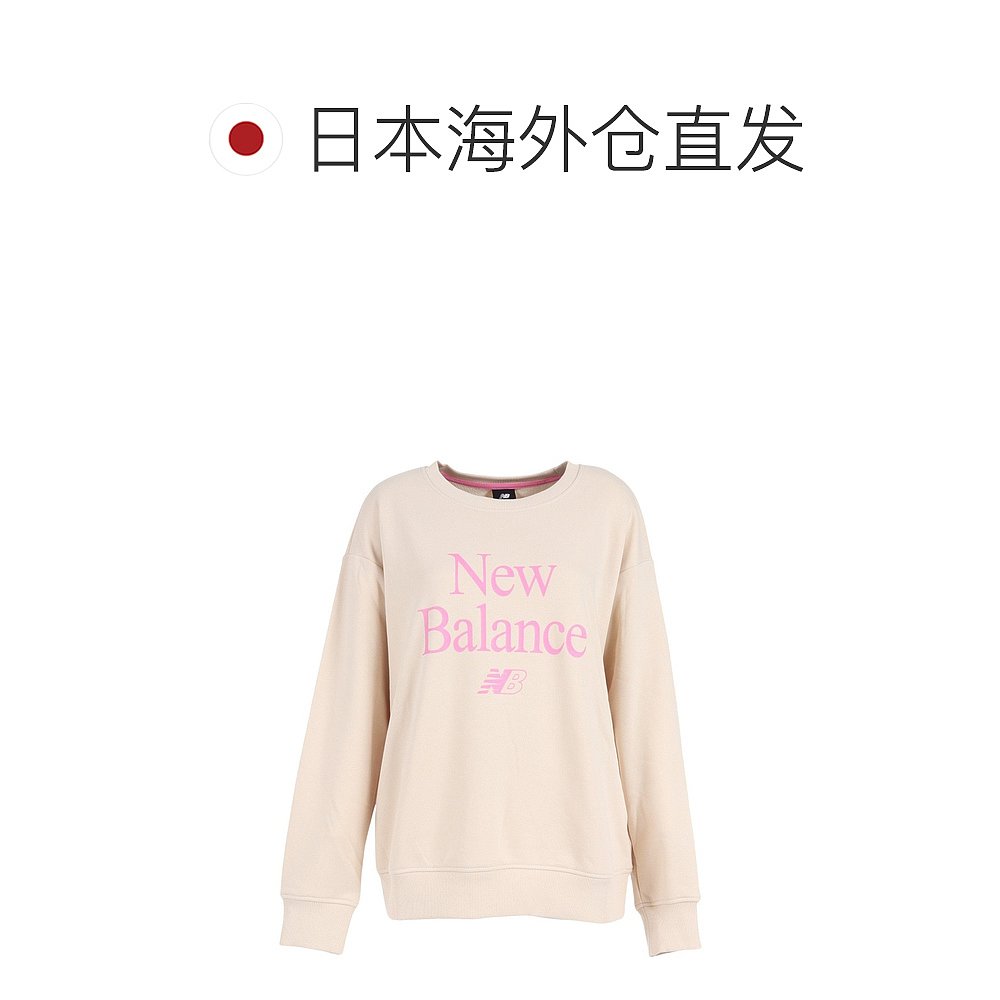 日潮跑腿New Balance（女式）必需品 Celebrate抓绒圆领衫ベー-图1