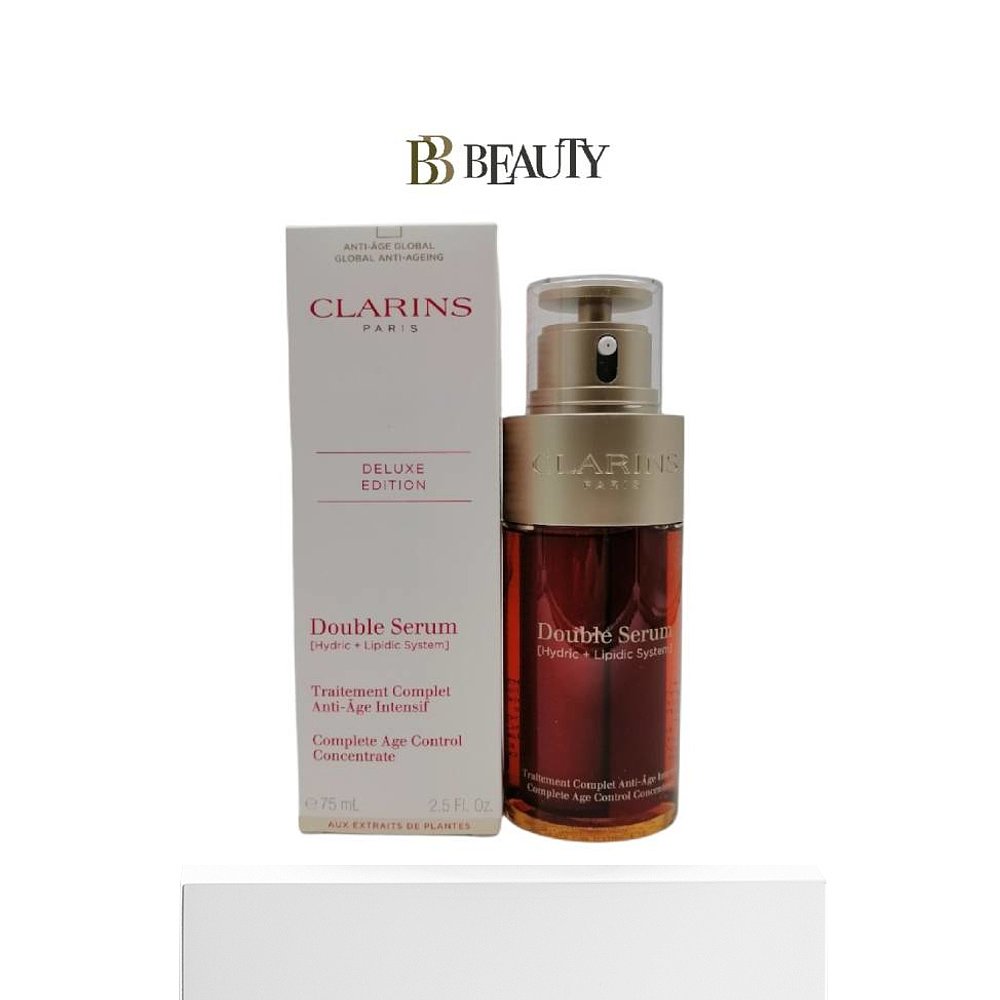 香港直邮Clarins 「黄金双萃」双萃焕活修护精华露 75ml