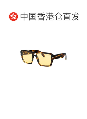 香港直邮TOM FORD 男士太阳镜 FT115352E CO 黄色 徽标太阳镜