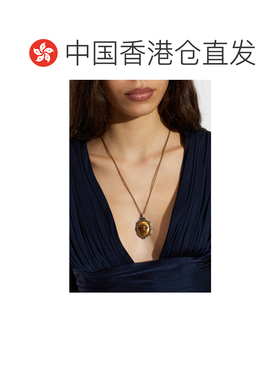 香港直邮VERSACE 男士项链 10242561A006204JSE0 SS2026金色 吊坠