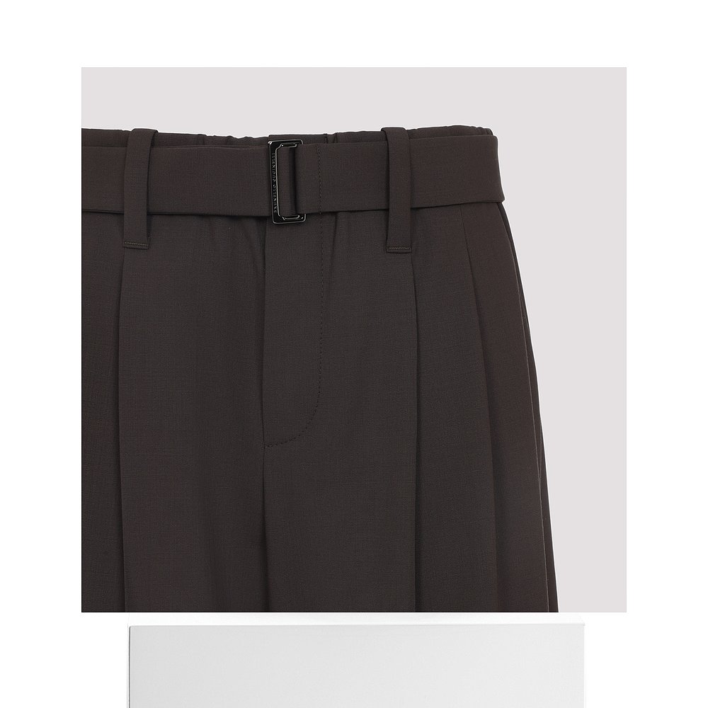 1h可退 香港直邮BRUNELLO CUCINELLI 女士休闲裤 MPW07P8995C019 - 图3