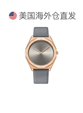 自营Kenneth Cole Men's Classic mm Quartz Watch - grey 美国奥