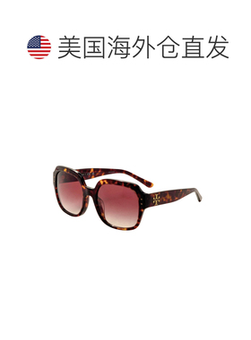自营Tory Burch Women's 56mm Tortoise Sunglasses - tortoise