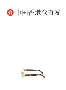 香港直邮VERSACE 女士眼镜 VE12981252 SS2025 灰色 全框平光镜