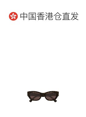 香港直邮GUCCI 女士太阳镜 GG1954SA002 AW2025 黑色 框架太阳镜