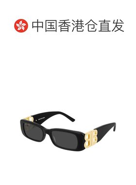 香港直邮BALENCIAGA 女士太阳镜 BB0096S001 SS2025 黑色 Sunglas