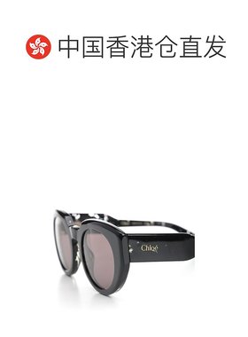 1h可退 香港直邮CHLOÉ 女士太阳镜 CH0311S003 SS2025 黑色 Panth