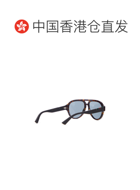 香港直邮GUCCI 男士眼镜 859587J07402340 SS2026 灰色 飞行员太