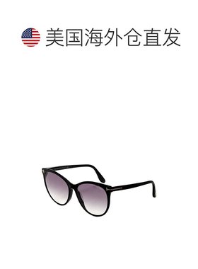 自营 Tom Ford女式59毫米闪亮黑色太阳镜FT0787-01B-59-闪亮黑色