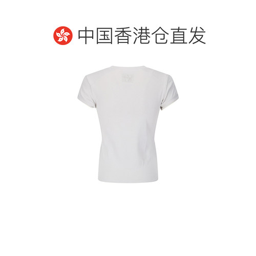 香港直邮MAISON KITSUNÉ 女士T恤 QW00103KJ70350【付后1h可退】 - 图1