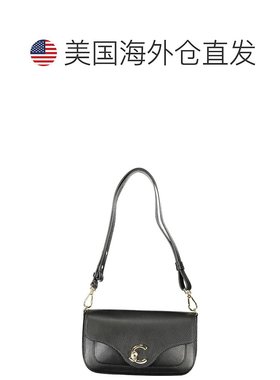 自营Coccinelle Leather Women's Handbag - black 美国奥莱直发