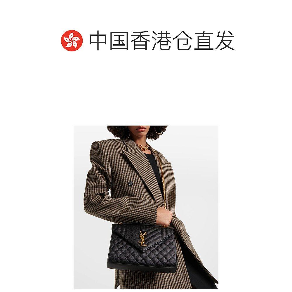 香港直邮Saint Laurent 圣罗兰 女士 信封中号肩包斜挎包手提包,淘宝优惠券,粉丝福利购,淘宝优惠卷