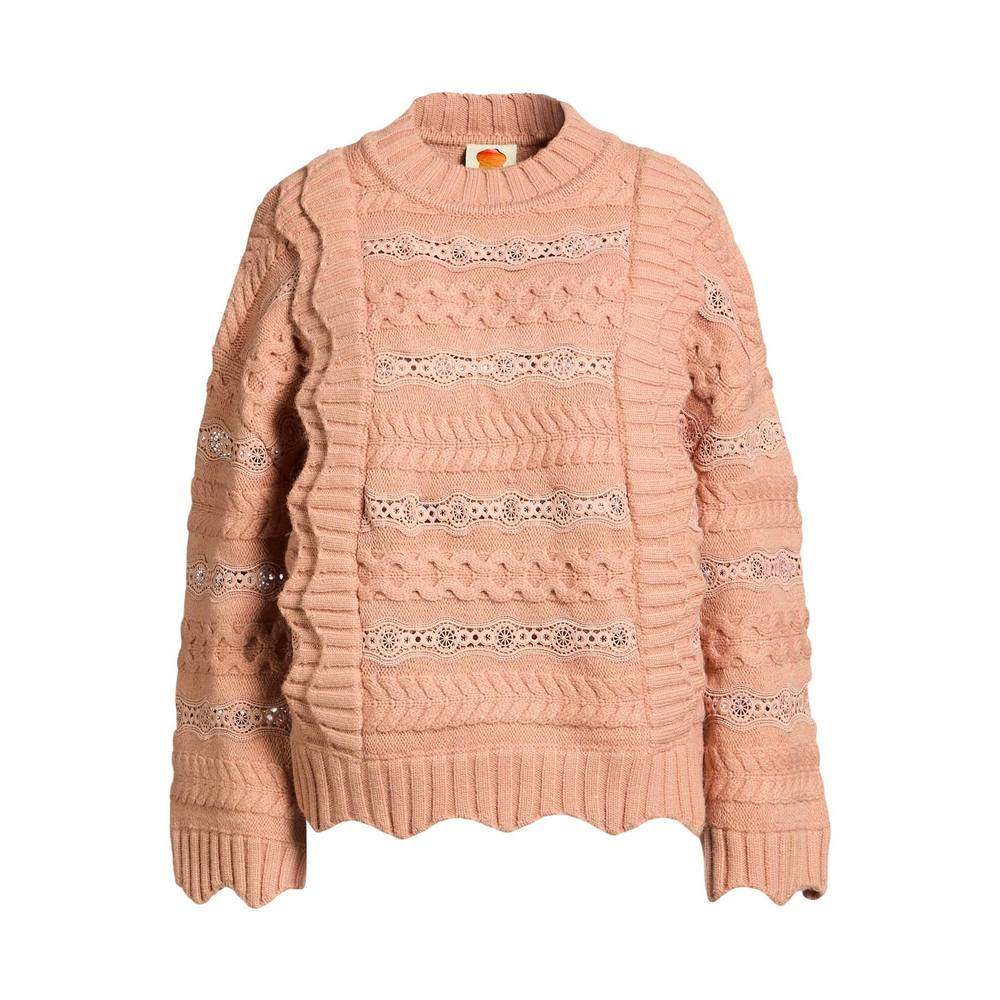 1h可退 潮奢 FARM RIO 女士 毛衣 pink粉色 舒适时尚,淘宝优惠券,粉丝福利购,淘宝优惠卷