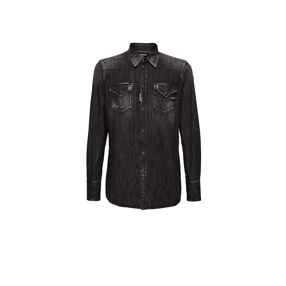 1h可退 欧洲直邮DSQUARED2 男士衬衫 S74DM0848S30826900 - 图0