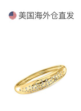自营Ross-Simons 14kt Yellow Gold-Plated Bangle Bracelet With