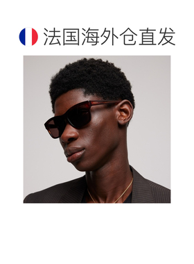自营欧洲直邮GUCCI古驰 Generation Gucci醋酸纤维矩形太阳镜男女