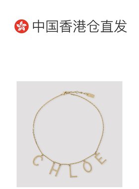 香港直邮CHLOÉ 女士项链 CH25AJN08CB79DC AW2025 金色 The  Lett