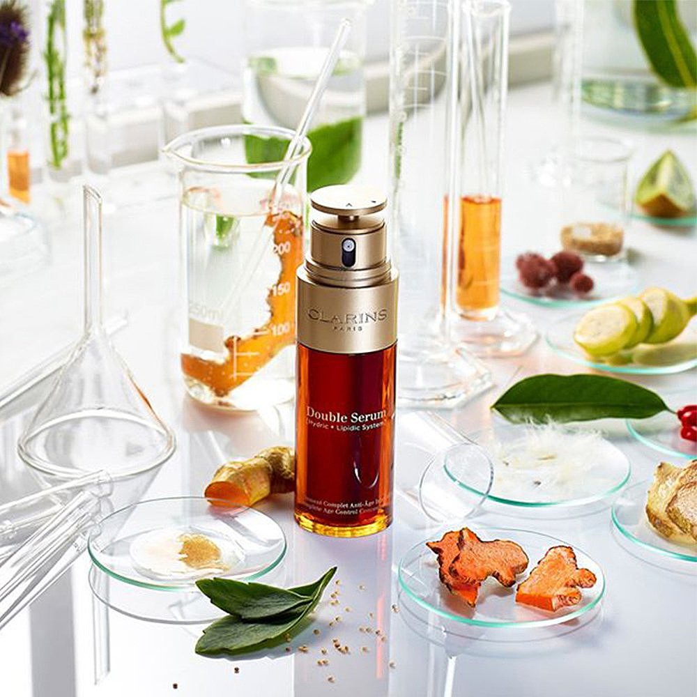 天猫国际海外直购欧洲直邮Clarins/娇韵诗黄金双萃面部精华50ml熬夜修复紧致抗老3