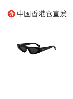 1h可退 香港直邮GUCCI 女士眼镜 GG1779S001 CO 黑色 几何框太阳