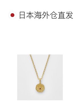 日本直邮日潮 agete 阿卡朵WEB限定1月生辰石金石榴石吊坠单只