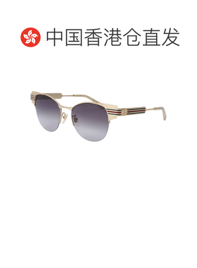 1h可退 香港直邮GUCCI 女士眼镜 GG0521S001 SS2025 灰色 GG0521S