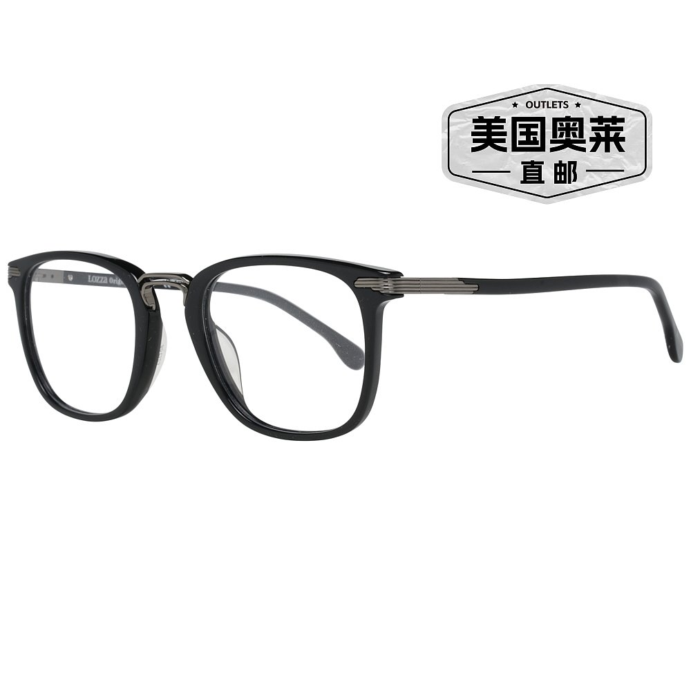 lozzazza  Unisex Optical  Frames - black 【美国奥莱】直发 - 图0