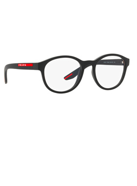 PRADA 男士太阳镜 PS07PVDG01O1 AW2023 黑色 徽标平光镜