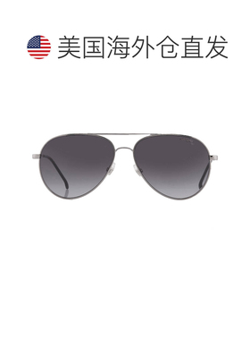 自营Carrera Dark Gray Gradient Pilot Unisex Sunglasses CARRE