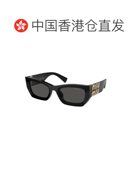 1h可退 香港直邮Miu Miu 缪缪 女士 全框太阳镜 MU09WS black黑色