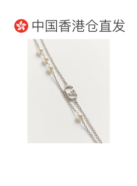 香港直邮VALENTINO 女士项链 WJ0X76UXM6RU SS2025 透明 徽标项链