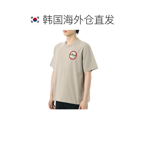 韩国直邮ROA 部门 T 恤 (RBMW0433JY38-GRY0004) 短袖/无袖新款 - 图1