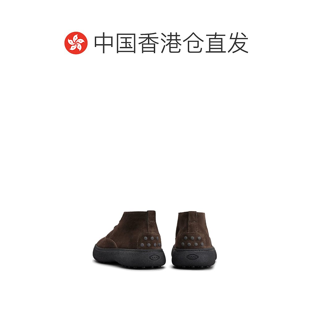 香港直邮Tod's 绒面沙漠靴 XXM06L0GK40RE0男鞋 - 图1