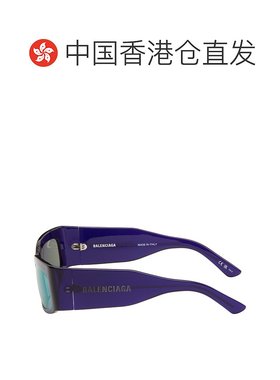 1h可退 香港直邮潮奢 Balenciaga 巴黎世家 女士 紫色 Paper 太阳