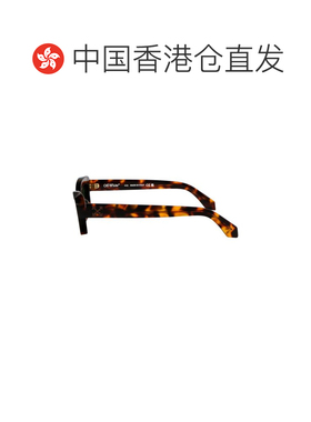 1h可退 香港直邮off-white 男士 玳瑁色 Venezia 太阳镜 OERI092F