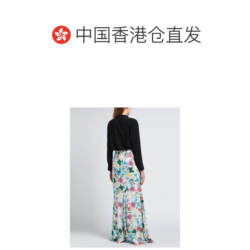 香港直邮潮奢 Cavalli Class经典卡沃利女士长款半身裙-图1