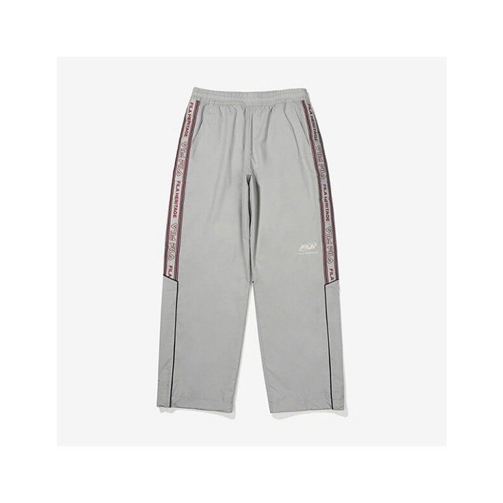 韩国直邮FILA Wheelabajo TQJ FS2WPF3103X-GRY Taped Woven 长裤 - 图0