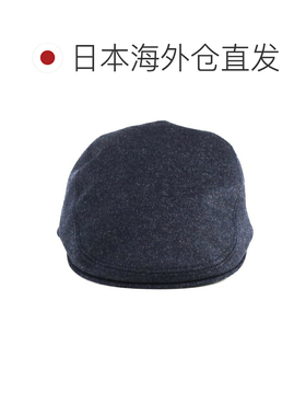 日本直邮STETSON 鸭舌帽 男士 羊绒混纺 仿海狸毛面料 大码 3L 秋
