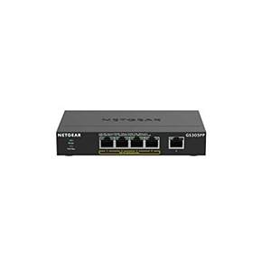 【日本直邮】Netgear 台式小型非托管交换机 千兆5端口静音无扇节