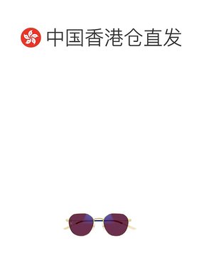 香港直邮GUCCI 女士眼镜 GG0684S001 CO 白色 圆框太阳镜古驰