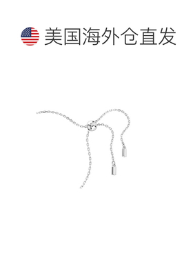 【美国直邮】施华洛世奇 Matrix Tennis 混合切割手链 绿色 镀铑