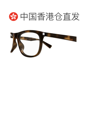 香港直邮SAINT LAURENT 男士眼镜 SL812007 SS2025 深棕色 全框镜