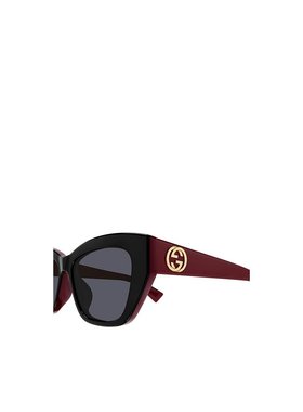 GUCCI 女士太阳镜 GG1844SA004 SS2025 黑色 全框太阳镜