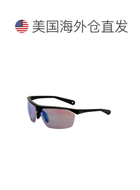 自营Nike Men's 70 mm Black Sunglasses - matte black 美国奥莱