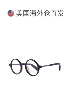 自营yohji yamamoto山本耀司中性款眼镜架-棕色 美国奥莱直发
