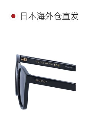 日本直邮GUCCI 男女士太阳镜 GG1346SK 001 黑色 BLACK SMOKE