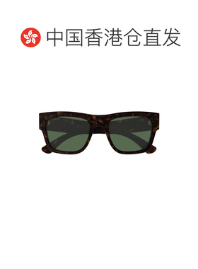 香港直邮GUCCI 男士眼镜 GG1793S002 AW2025 古驰 矩形绿色太阳镜